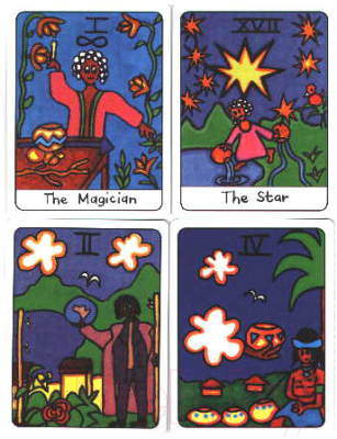 Изображение товара Гадальные карты U.S. Games Systems African Tarot Deck / AF78