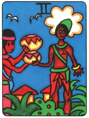 Изображение товара Гадальные карты U.S. Games Systems African Tarot Deck / AF78