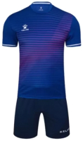 Футбольная форма Kelme Short Sleeve Football Uniform / 3801169-409 (3XL, синий) - 