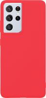 Чехол-накладка Volare Rosso Jam для Galaxy S21 Ultra (красный) - 