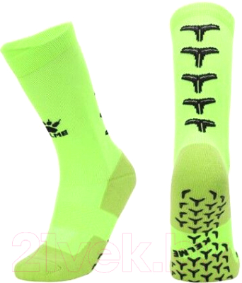 Носки Kelme Silicone Sports Socks / 8101WZ5002-933 (L, салатовый/зеленый)