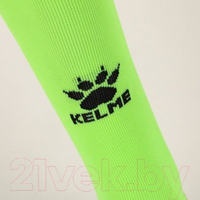 Носки Kelme Silicone Sports Socks / 8101WZ5002-933 (L, салатовый/зеленый)