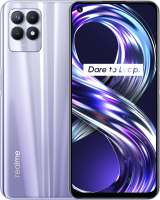 Смартфон Realme 8i 4/128GB / RMX3151 (фиолетовый) - 