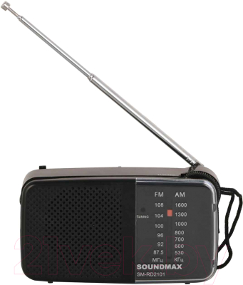 Радиоприемник SoundMax SM-RD2101 (черный)