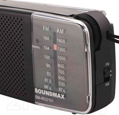 Радиоприемник SoundMax SM-RD2101 (черный)
