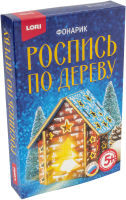 

Набор для творчества Lori, Роспись по дереву. Фонарик Волшебный домик / Фнн-011