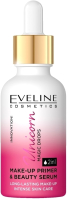 Сыворотка для лица Eveline Cosmetics Unicorn Magic Drops Сыворотка-праймер 2в1 (30мл) - 