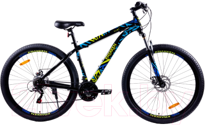 Велосипед Krakken Flint 29 2022 (18, черный)