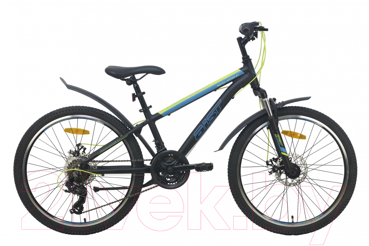 Велосипед AIST Rocky Junior 2.1 24 2022 (черный)