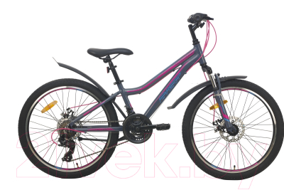 Велосипед AIST Rosy Junior 2.1 2022 (24, серый)