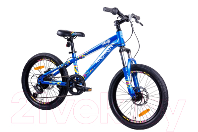 Детский велосипед Krakken Skully 2022 (20, синий)