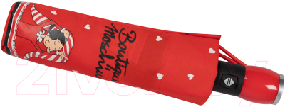 Зонт складной Moschino 7961-OCC Olivia Scarves Red