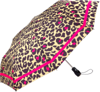 Зонт складной Moschino 8013-OCD Animal Logo Light Brown - 