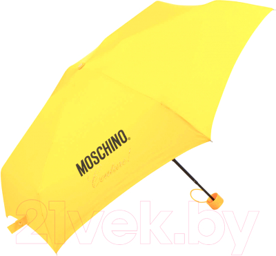 Зонт складной Moschino 8014-superminiU Couture! Yellow