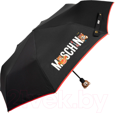 Зонт складной Moschino 8031-OCA Toy Band Black