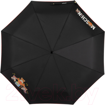 Зонт складной Moschino 8031-OCA Toy Band Black
