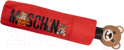 Зонт складной Moschino 8031-OCC Toy Band Red