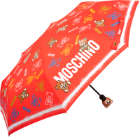 Зонт складной Moschino 8033-OCC Toy Spray Red - 