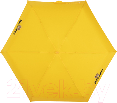 Зонт складной Moschino 8042-superminiU Shadow Bear Yellow