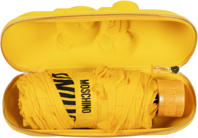 Зонт складной Moschino 8042-superminiU Shadow Bear Yellow