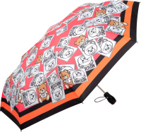 Зонт складной Moschino 8056-OCJ Bear Couture Fuxia Multi - 