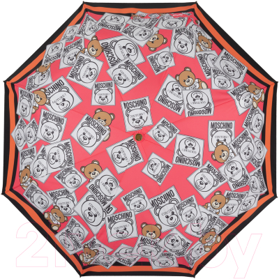 Зонт складной Moschino 8056-OCJ Bear Couture Fuxia Multi