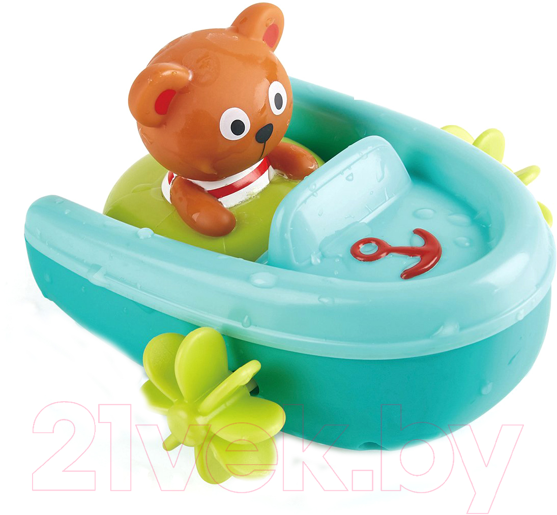 Игрушка для ванной Hape Мишка на тюбинге / E0217_HP