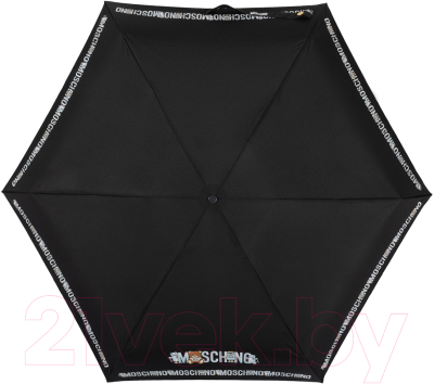 Зонт складной Moschino 8123-SuperminiA Toy Robot Black