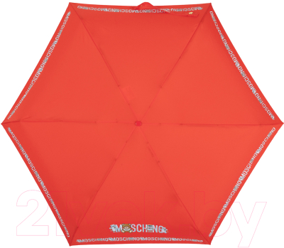 Зонт складной Moschino 8123-SuperminiC Toy Robot Red