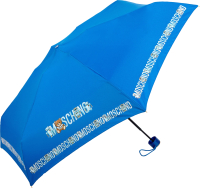 Зонт складной Moschino 8123-SuperminiF Toy Robot Blue - 