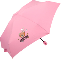 Зонт складной Moschino 8211-compactN Toy Stars Pink - 