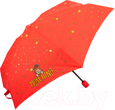 Зонт складной Moschino 8323-compactC Toy Constellation Red