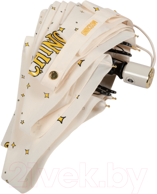 Зонт складной Moschino 8323-compactI Toy Constellation Cream