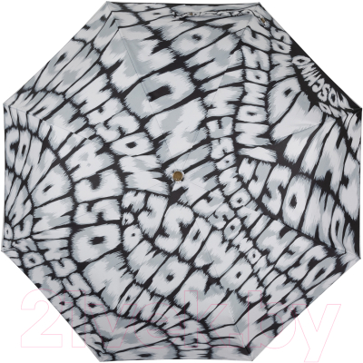 Зонт складной Moschino 8562-OCA Animal Black