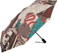 

Зонт складной Moschino, 8930-OCA Newspaper Black