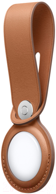 Чехол для беспроводной метки-трекера Apple AirTag Leather Loop Saddle Brown / MX4A2