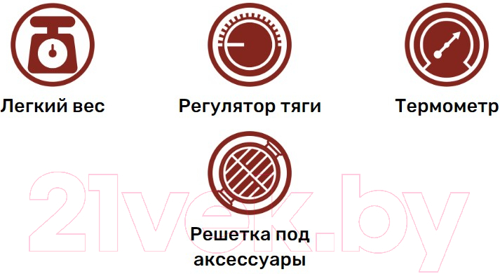 Угольный гриль Start Grill Bison SG22KF — фото 11