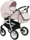 Детская универсальная коляска Alis Berta F 3 в 1 (be 09, светло-розовый) - 