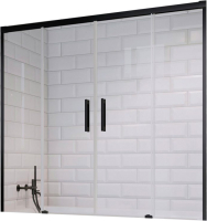 

Стеклянная шторка для ванны Radaway, Idea Black PN DWD 150 / 10004150-54-01