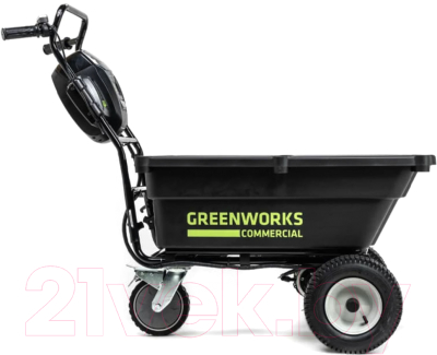 Тележка аккумуляторная садовая Greenworks 7400607 82В (без АКБ и ЗУ)