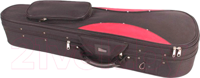 Кейс для скрипки Mirra VC-G300-BKR-1/2 (черный/красный)
