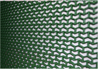 Коврик грязезащитный Пластизделие Пила 61х43 (зеленый)