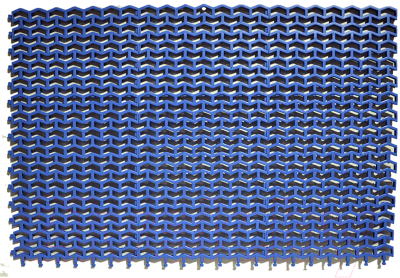 Коврик грязезащитный Пластизделие Пила мини 61х43 (синий)