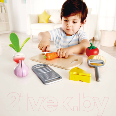 Набор игрушечной посуды Hape Основы кулинарии с посудой / E3154-HP