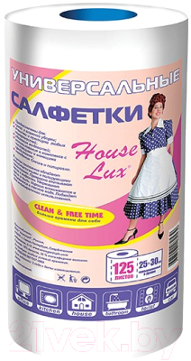 Изображение товара Набор салфеток хозяйственных Мультидом net House Lux / 48253 (рулон)