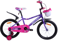 Детский велосипед AIST Wiki 16 2022 (фиолетовый) - 