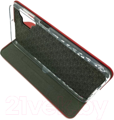 Чехол-книжка Case Magnetic Flip для Mi A3 Lite / Mi CC9 / Mi 9 Lite (красный)