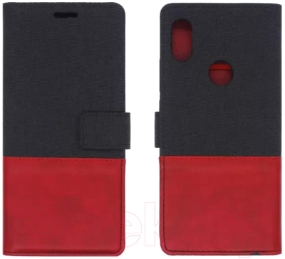 Чехол-книжка Case Muxma для Redmi S2 (винный)