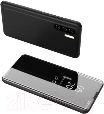 Чехол-книжка Case Smart View для Huawei P30 Pro (черный)
