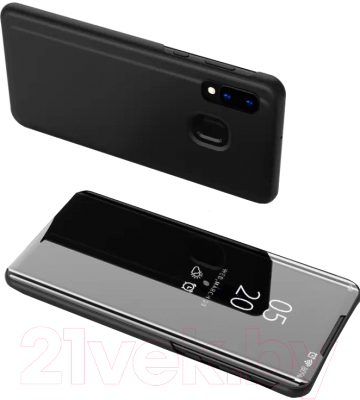 Чехол-книжка Case Smart View для Galaxy A40 (черный)